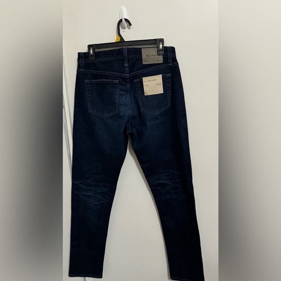 AG Adriano Goldschmied Men's Dark Indigo Slim Jeans size 31X32 made in japan - Picture 2 of 11